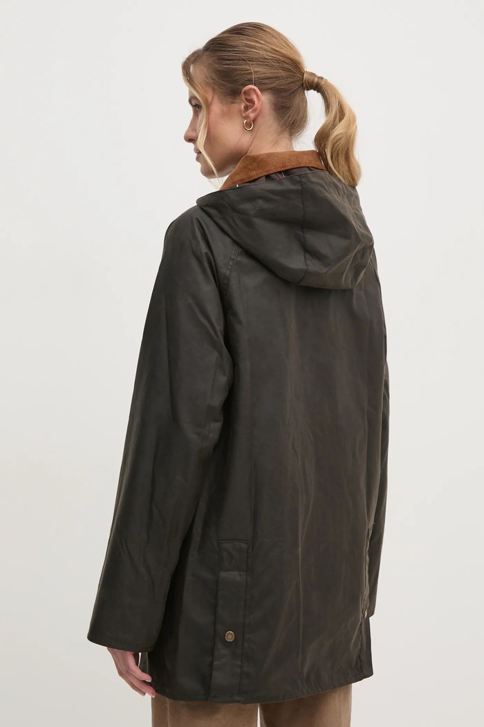 Îmbrăcăminte Barbour geaca Highclere Wax Jacket LWX1262 verde