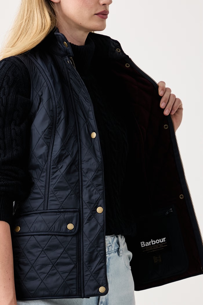 Barbour Bezrękawnik damski Wray Quilted Gilet LGI0017