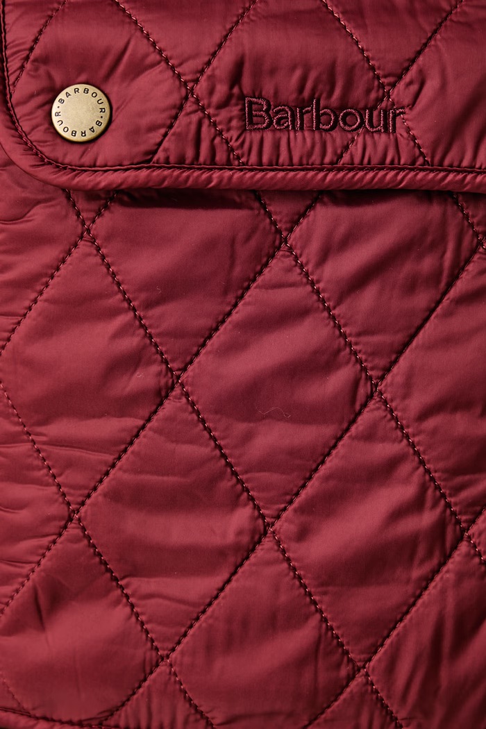 Bezrękawnik damski Wray Quilted Gilet Barbour bordowy LGI0017