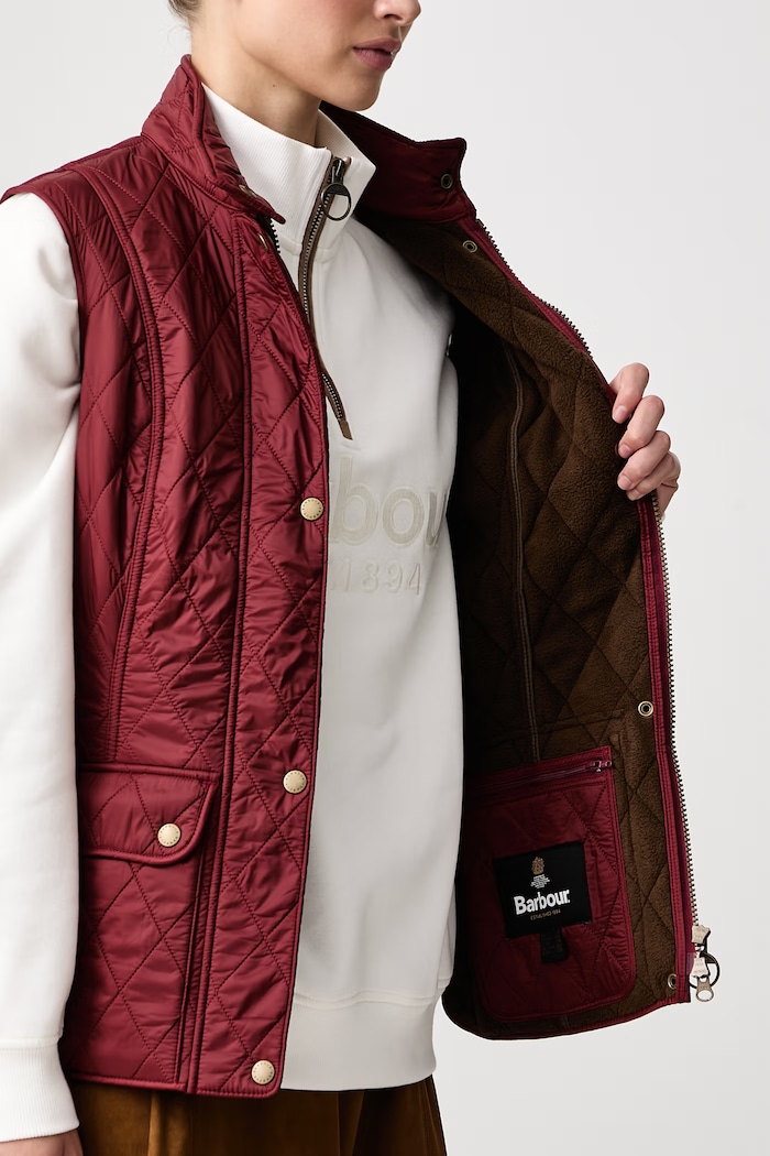 Barbour Bezrękawnik damski Wray Quilted Gilet LGI0017