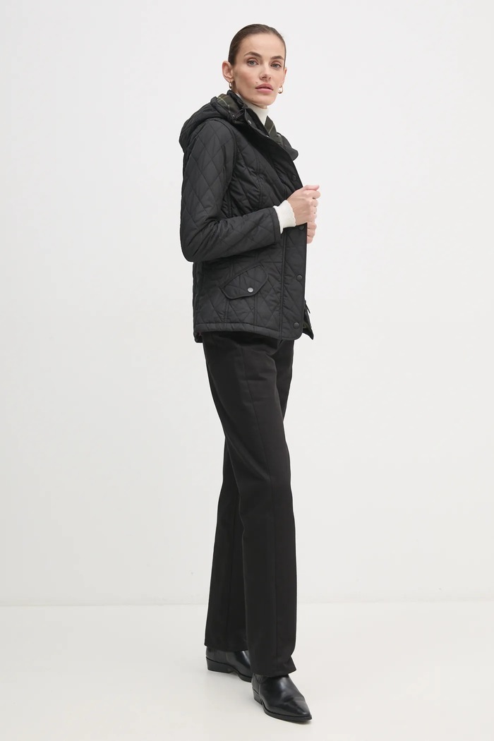 Barbour giacca Millfire Quilt LQU0665 nero AA00