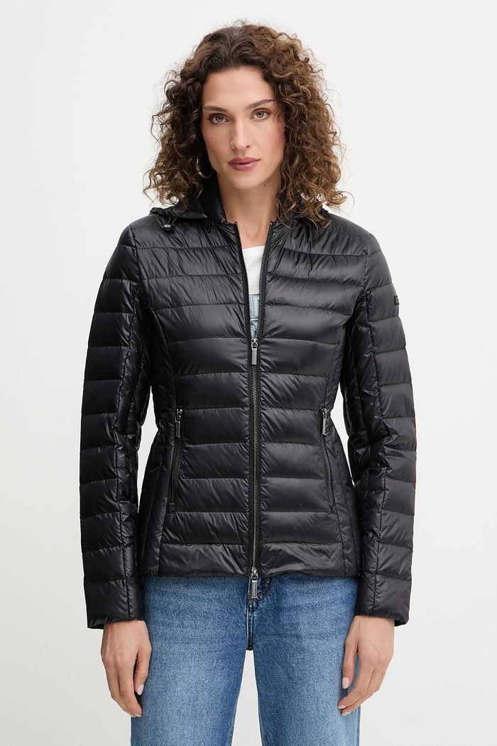 Пухено яке Armani Exchange лека изолация черен XW001920.AF18757.NOS