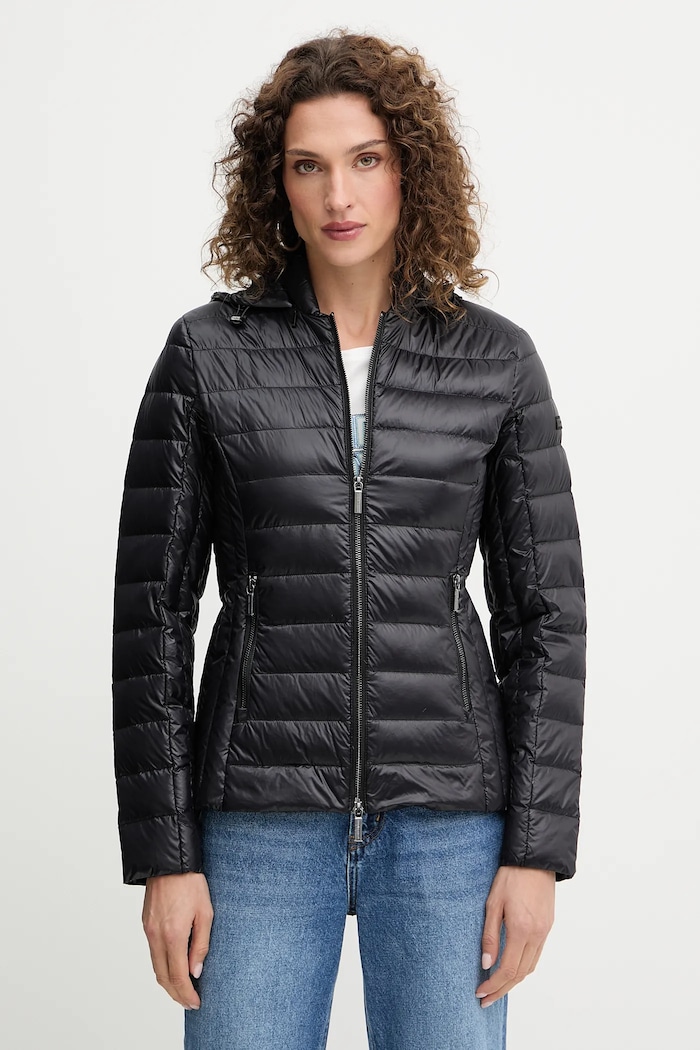 Пухено яке Armani Exchange лека изолация черен XW001920.AF18757.NOS