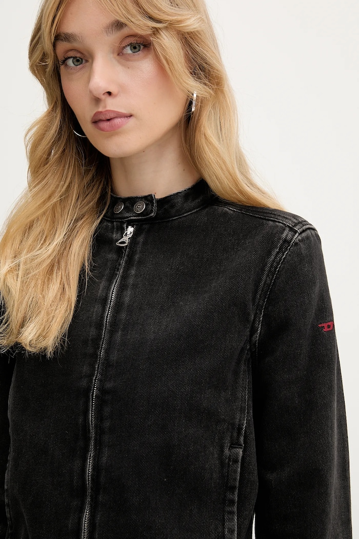 Diesel geacă jeans DE-MORNIN JACKET negru A13434.09I35