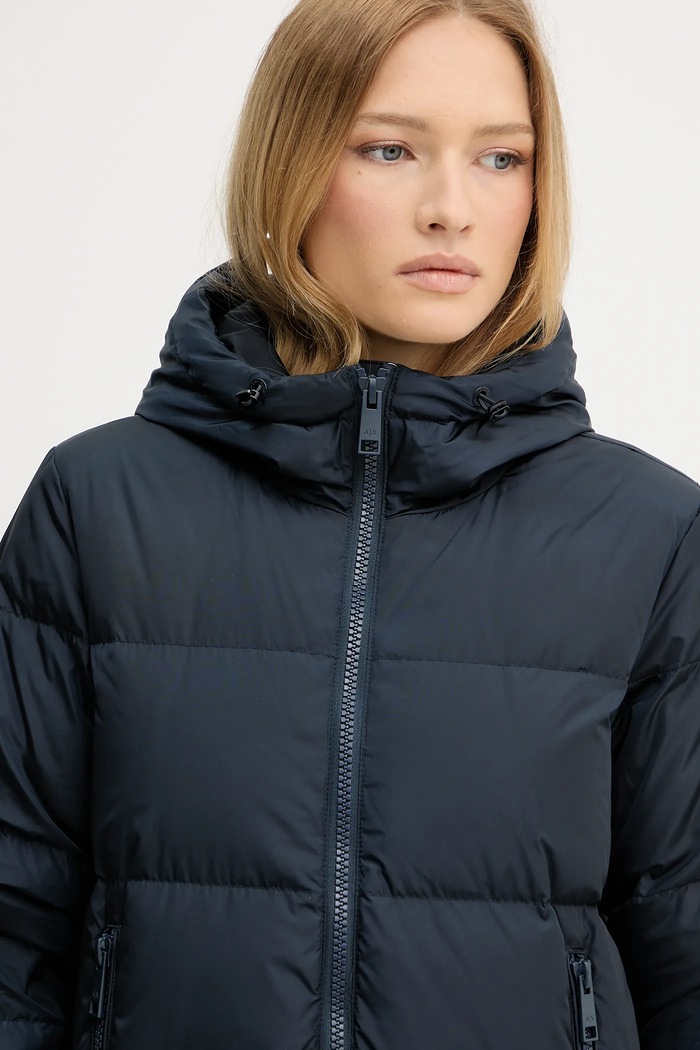 Páperová bunda Armani Exchange tmavomodrá XW000251.AF12286.NOS