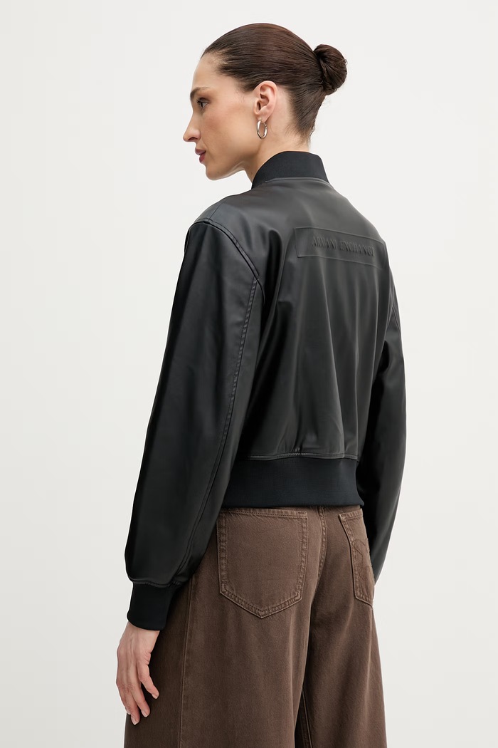 Oblečení Armani Exchange bomber dámský XW001432.AF16618.NOS černá