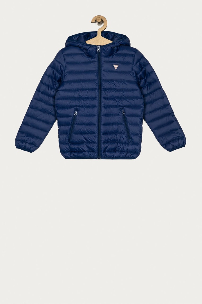Detská bunda Guess Jeans H93J00.WCAO0 zateplené tmavomodrá H93J00.WCAO0