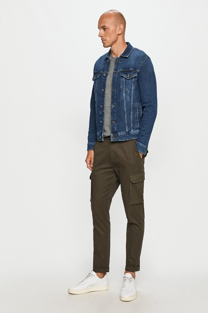 Only & Sons geacă din denim 22017013 bleumarin AA00