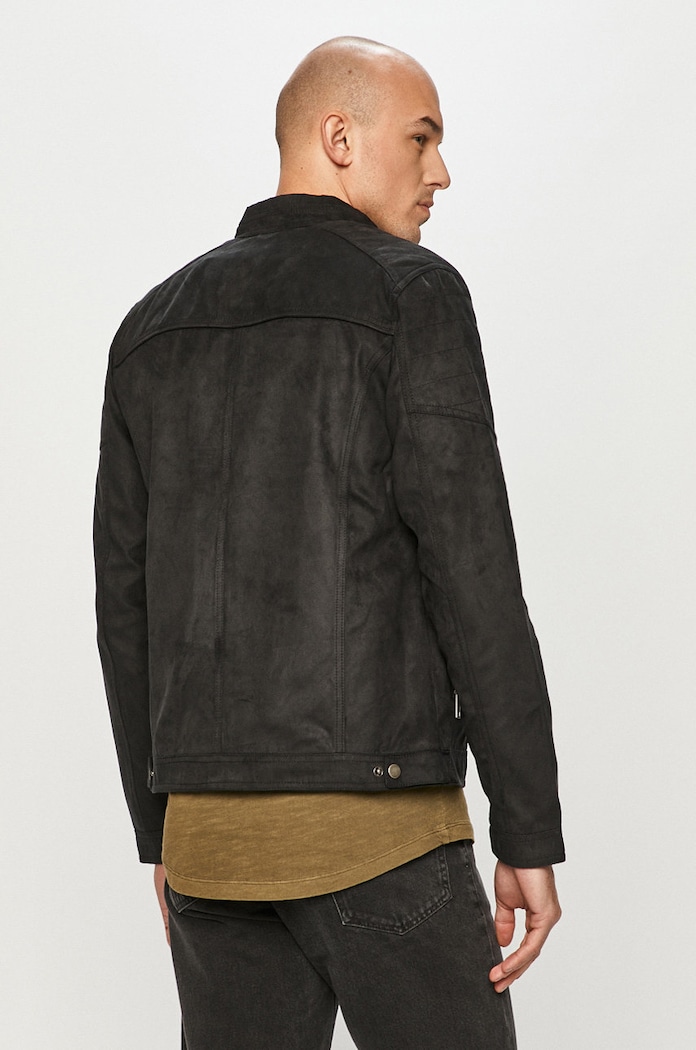 Odzież Jack & Jones - Kurtka 12147218. czarny