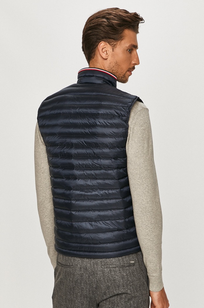 Odzież Tommy Hilfiger Bezrękawnik puchowy MW0MW12719 granatowy