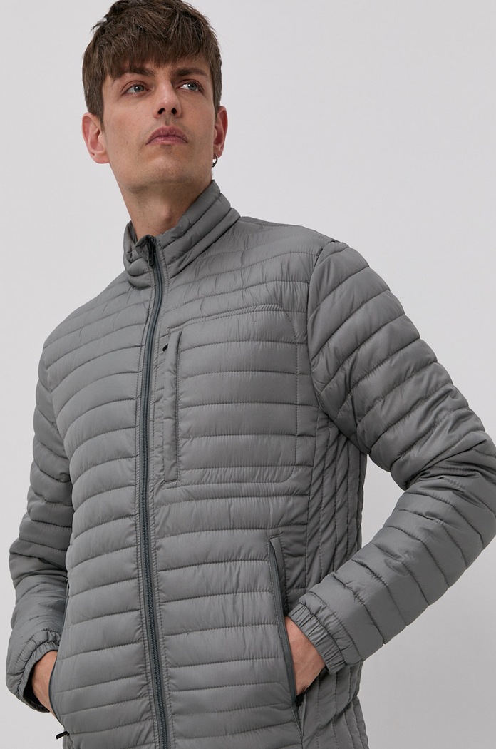 Bunda Premium by Jack&Jones přechodné šedá 12192603