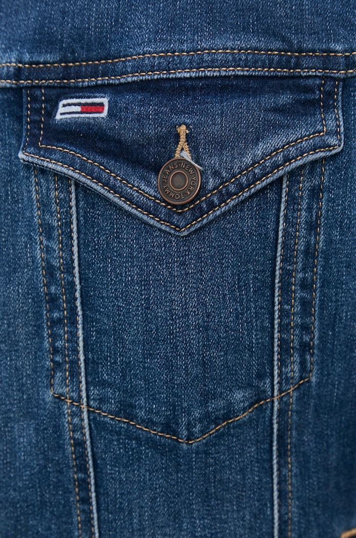 Tommy Jeans Kurtka jeansowa DM0DM10244.NOS DM0DM10244.NOS niebieski