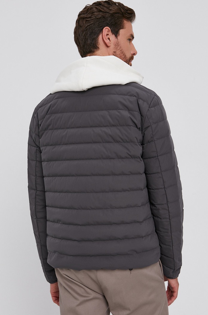 Oblečenie Páperová bunda Emporio Armani 8N1BQ2.1NLRZ sivá