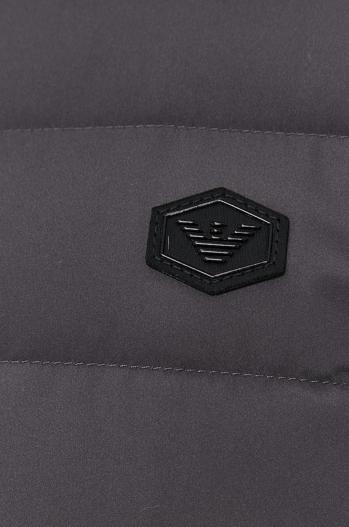Páperová bunda Emporio Armani 8N1BQ2.1NLRZ sivá