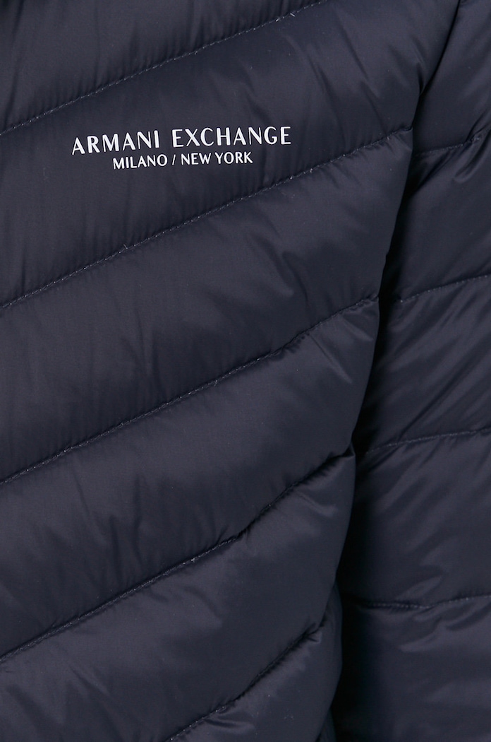 Armani Exchange kurtka puchowa 8NZB52.ZNW3Z.NOS granatowy