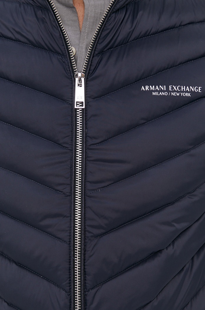 Armani Exchange Bezrękawnik puchowy 8NZQ52.ZNW3Z.NOS granatowy