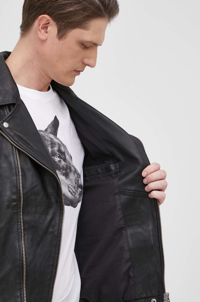 AllSaints Ramoneska skórzana WICK BIKER ML007P