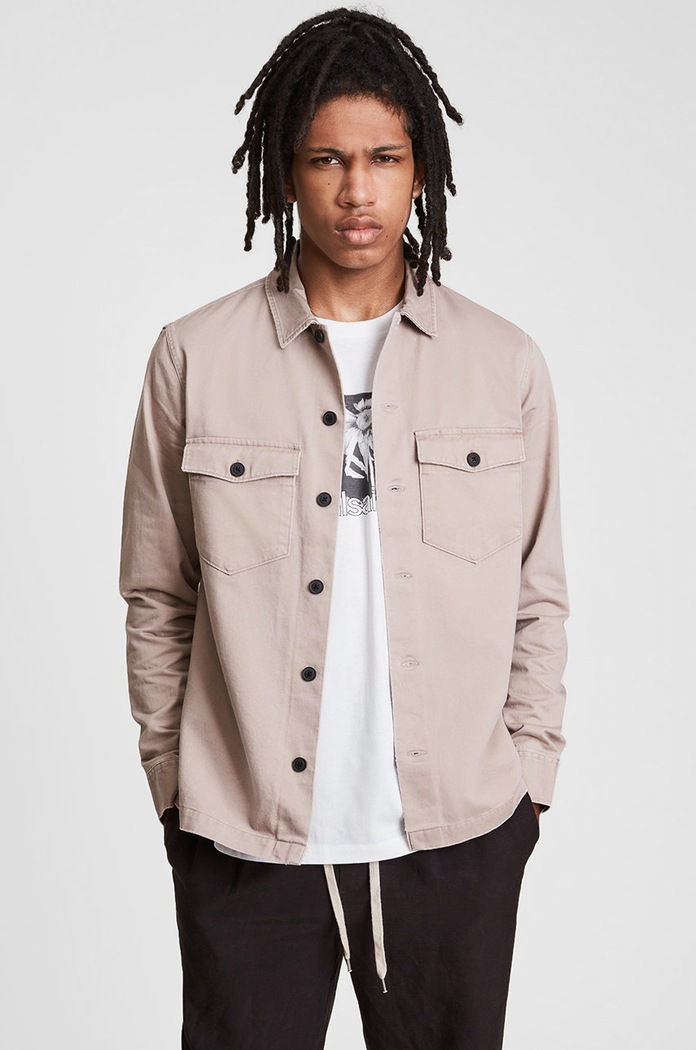 AllSaints Bunda AllSaints šedá MS259U