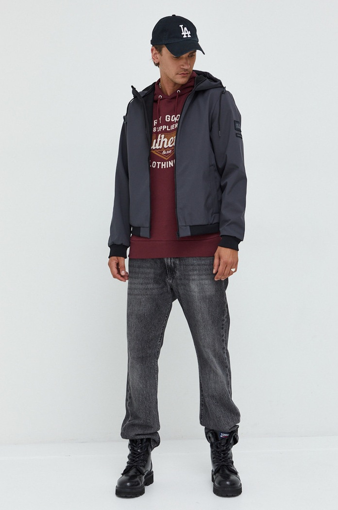 Jack & Jones rövid kabát Jcoclassic 12215818.Asphalt szürke AA00
