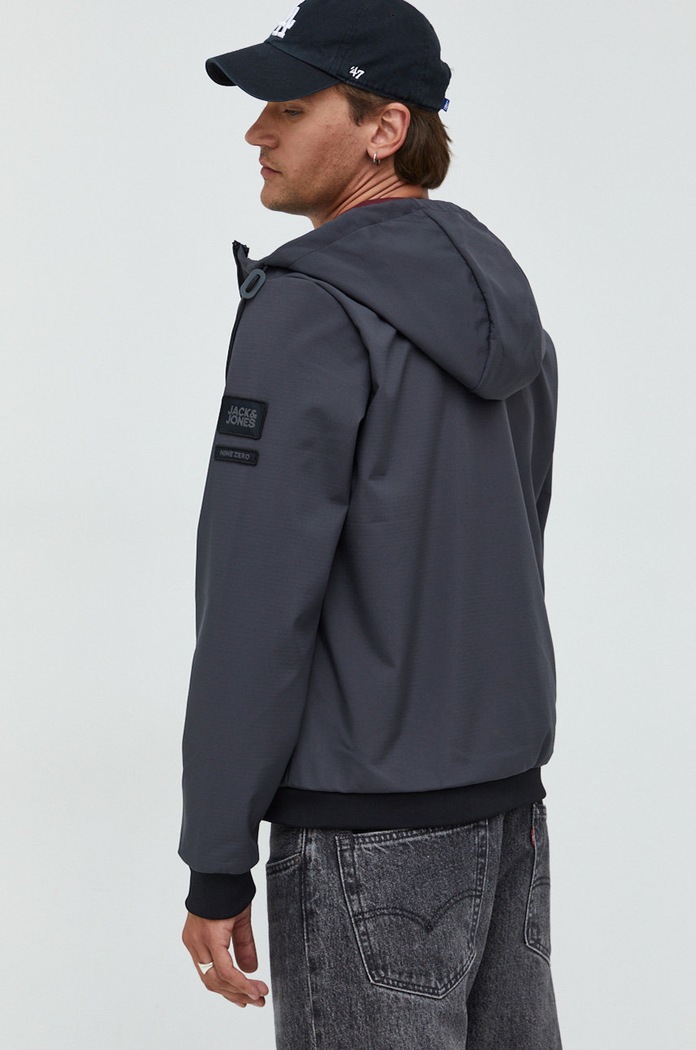 Ruházat Jack & Jones rövid kabát Jcoclassic 12215818.Asphalt szürke