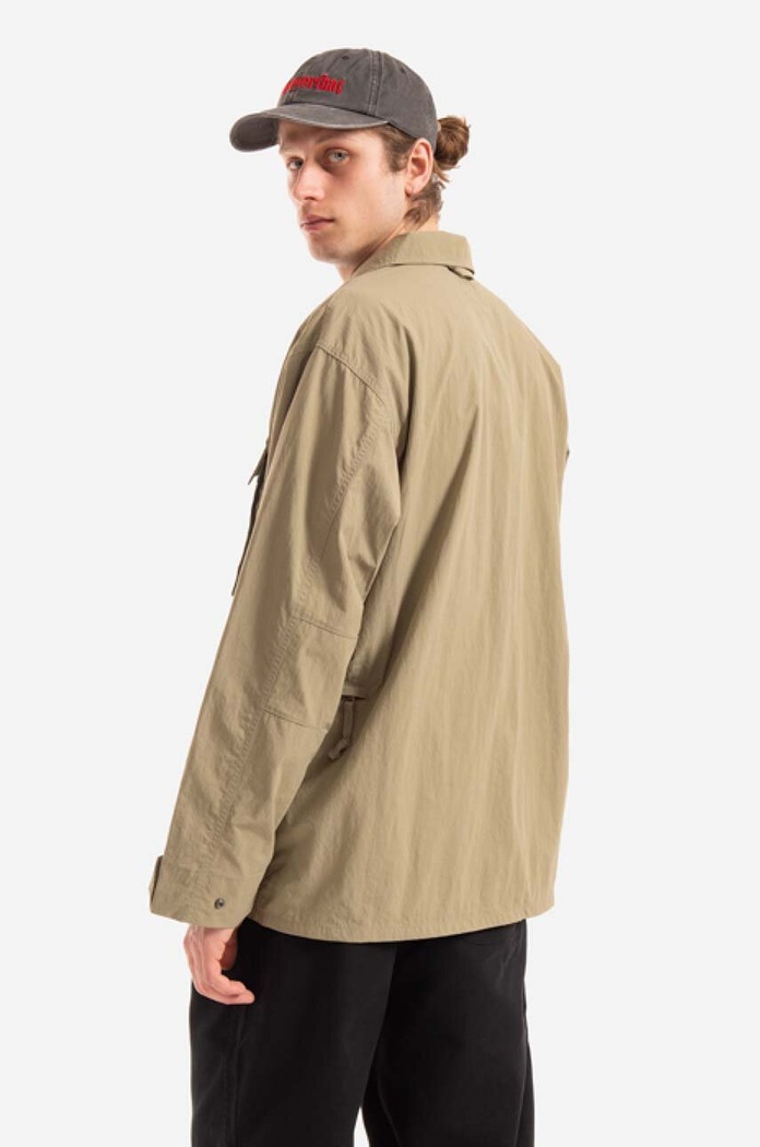 Clothing thisisneverthat jacket Nylon Ripstop BDU TN221WOWLS05 brown