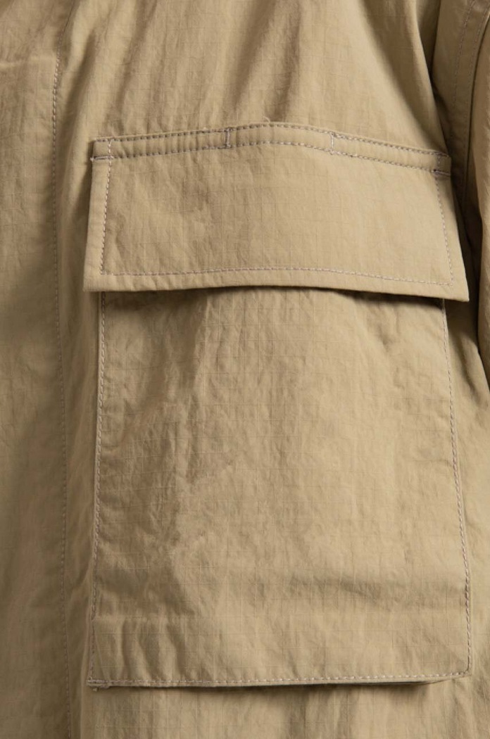 thisisneverthat jacket Nylon Ripstop BDU TN221WOWLS05 brown
