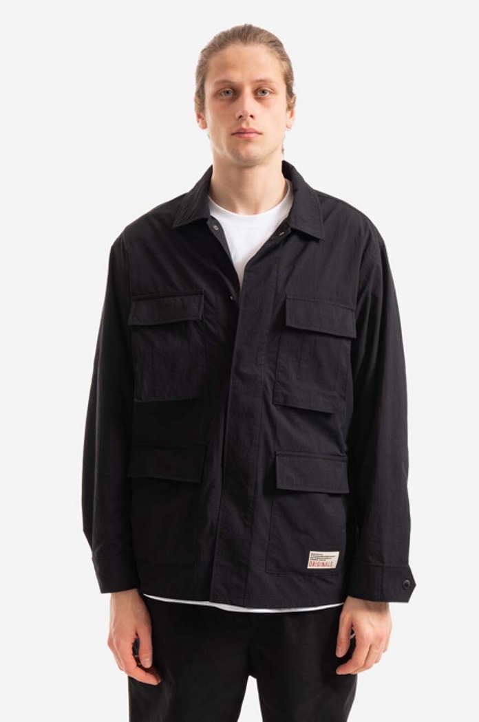Jakna thisisneverthat Nylon Ripstop BDU bez tople podstave crna TN221WOWLS05