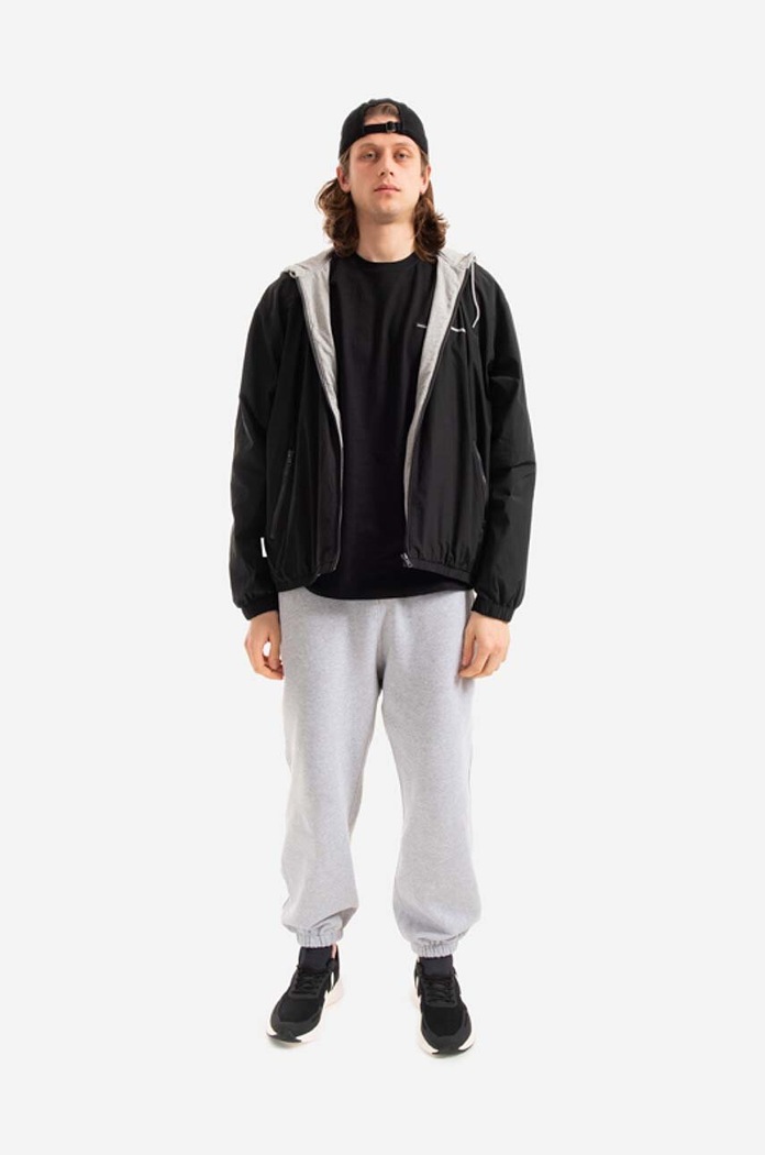 thisisneverthat Jakna thisisneverthat T-Logo Sweat Lining TN221WOWLS07 crna AA00