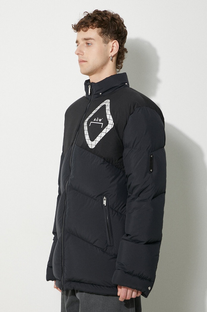 A-COLD-WALL* down jacket Panelled Down Jacket black ACWMO107.
