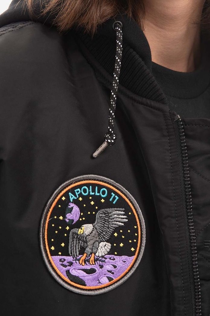 Alpha Industries bomber jacket MA-1 VF Hood Dark Side 108108.03