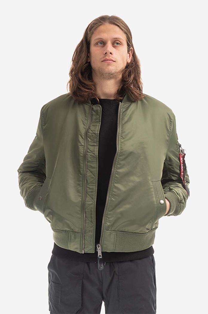 Alpha Industries bomber jacket MA-1 VF Project Recycled other green 108105.01