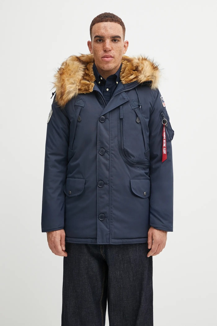 Alpha Industries jacket Polar Jacket with navy 123144.07