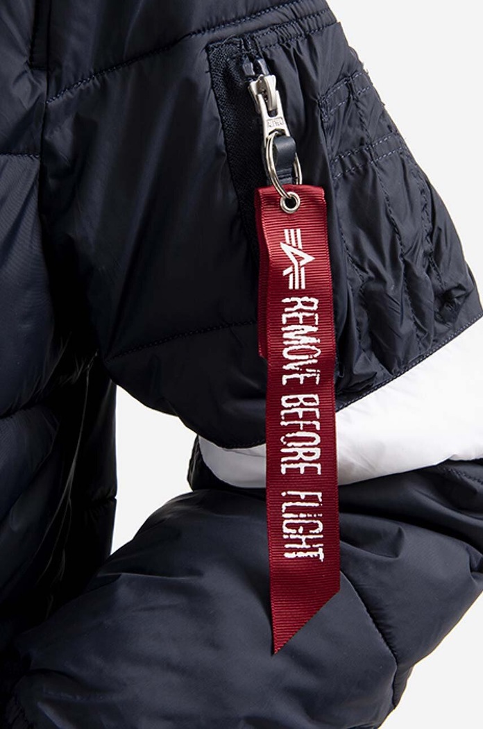 Alpha Industries jacket Hooded Puffer FD NASA navy 198121.07