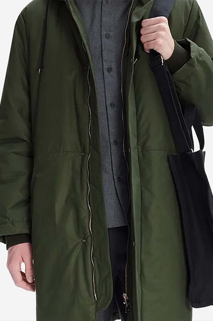 Jakna A.P.C. Parka Hector COEZV-H30179 BLACK COEZV.H30179
