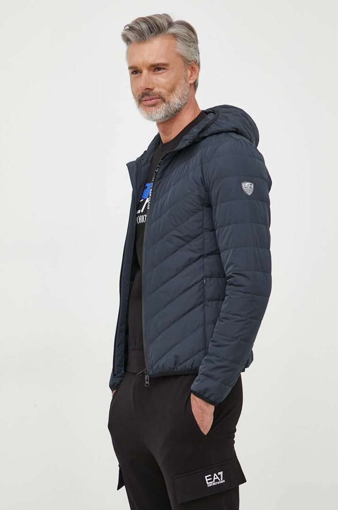 EA7 Emporio Armani kurtka puchowa pozostałe granatowy 8NPB14.PNE1Z