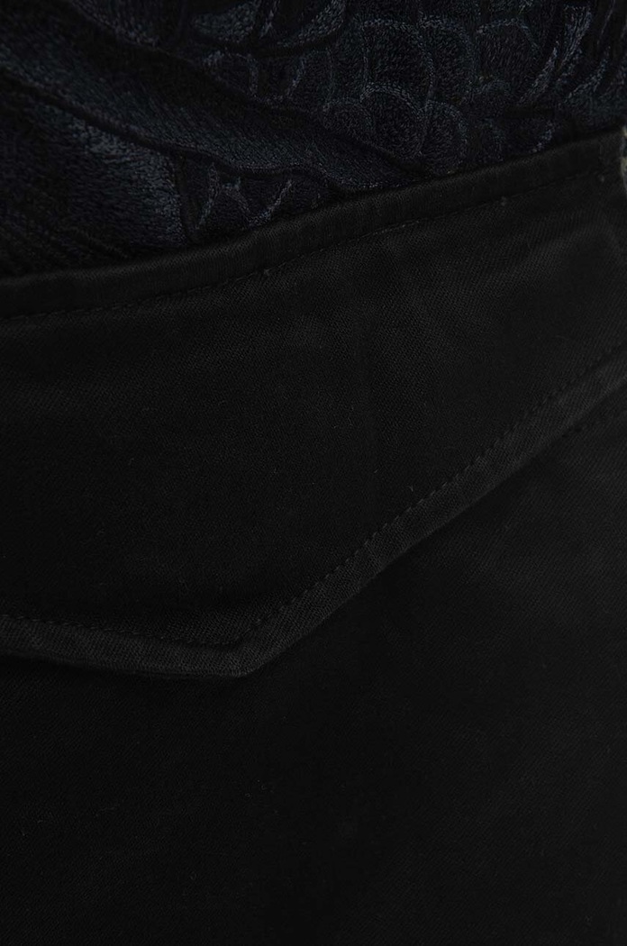 Bunda Maharishi Upcycled M59 Field Kimono Vintage 4096 BLACK 4096.BLACK