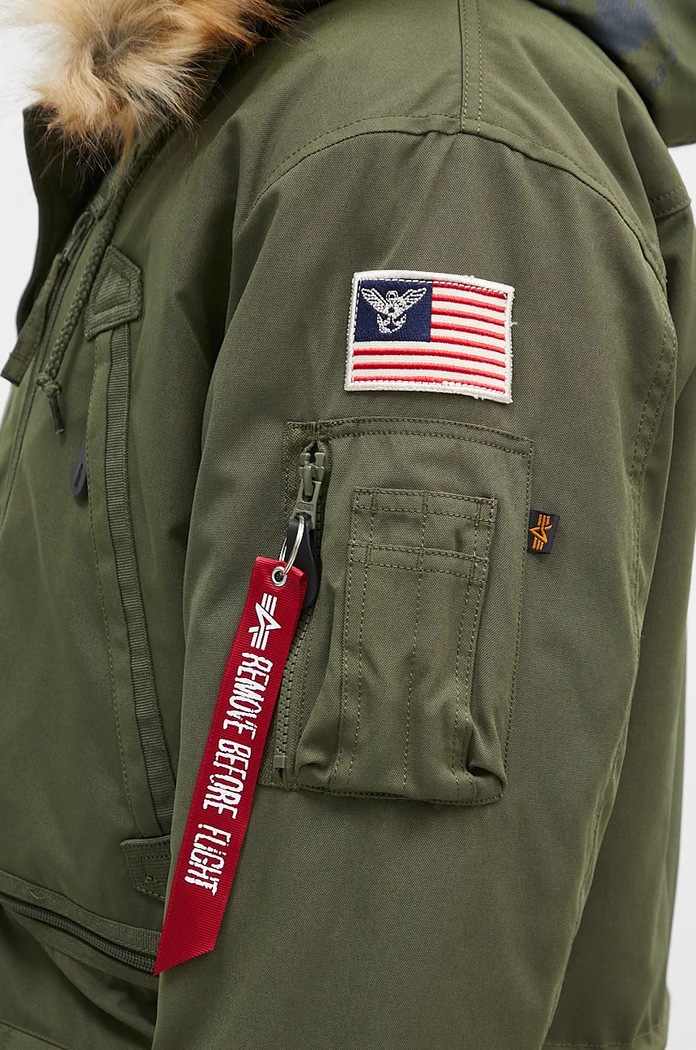 Alpha Industries giacca Polar Jacket 123144.257 verde