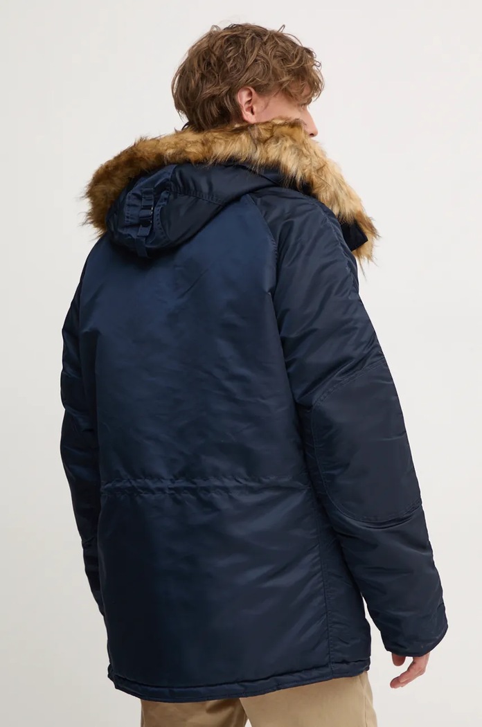Ruházat Alpha Industries rövid kabát N3B 103141 07 103141.07 sötétkék