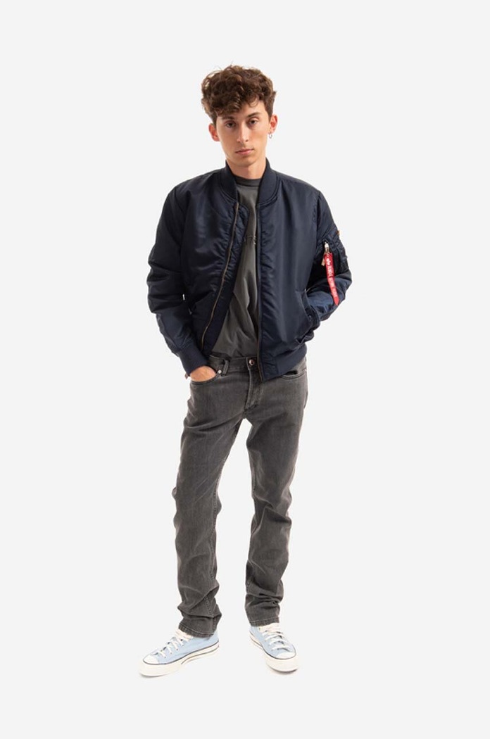 Alpha Industries geacă bomber MA-1 VF 59 191118.07 bleumarin SS26