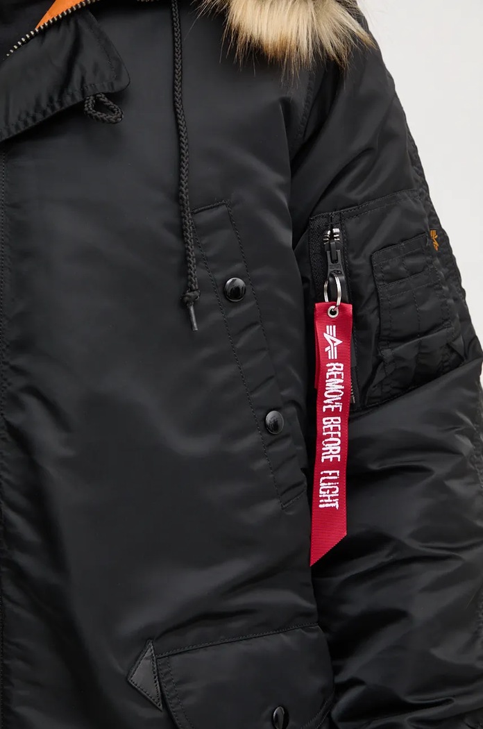 Bunda Alpha Industries N-3B VF 59 103141.03 černá