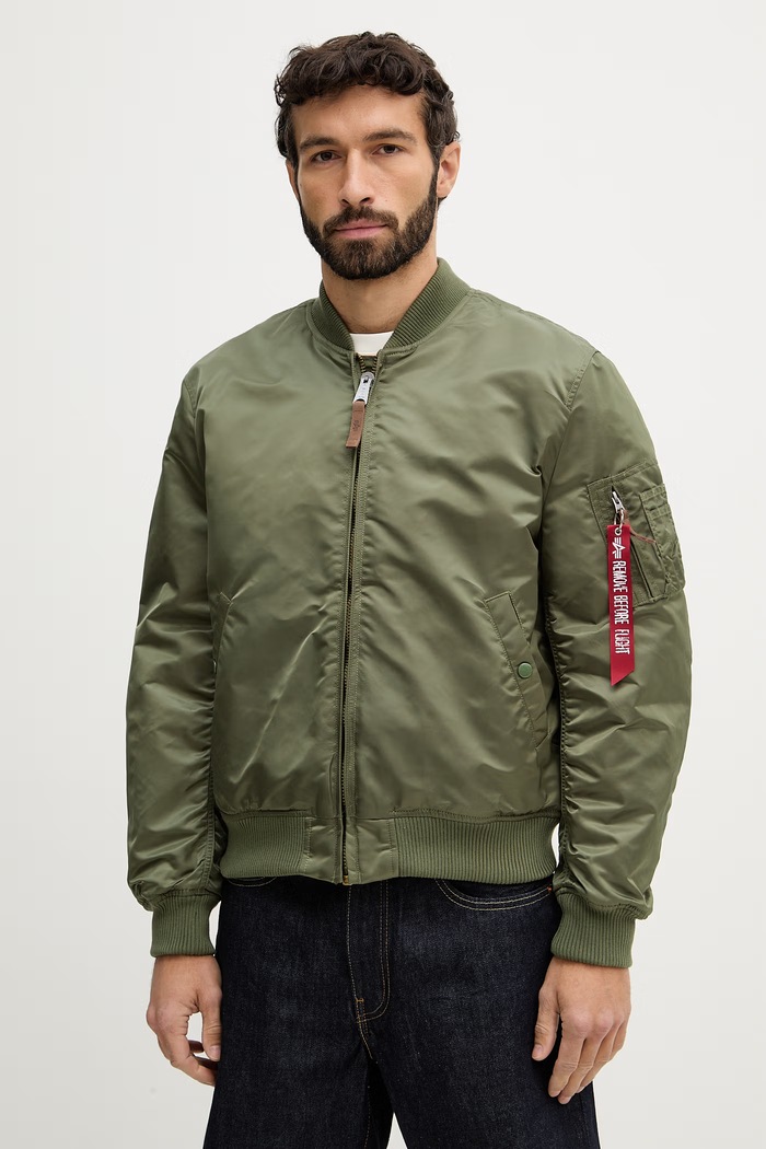 Яке бомбър Alpha Industries ALPHA INDUSTRIES MA-1 VF 59 191118 01 бомбър зелен 191118.01