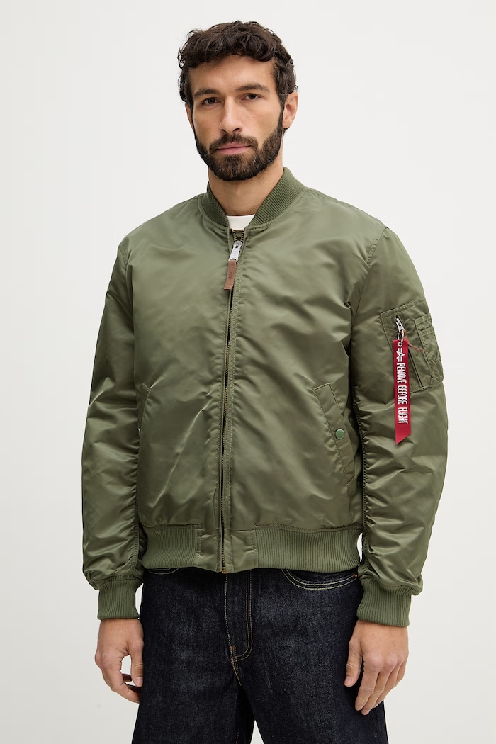 Яке бомбър Alpha Industries ALPHA INDUSTRIES MA-1 VF 59 191118 01 бомбър зелен 191118.01