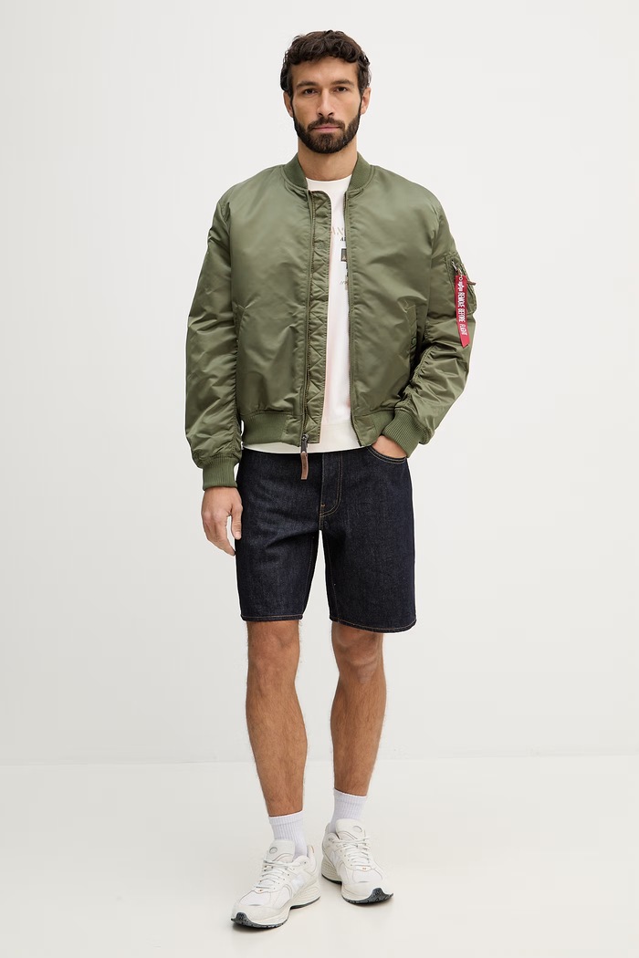 Яке бомбър Alpha Industries ALPHA INDUSTRIES MA-1 VF 59 191118 01 191118.01 зелен SS26