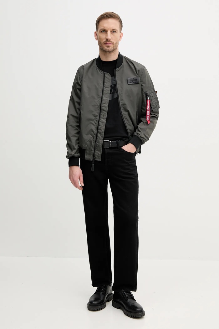 Bunda Alpha Industries 126101.136 sivá SS26