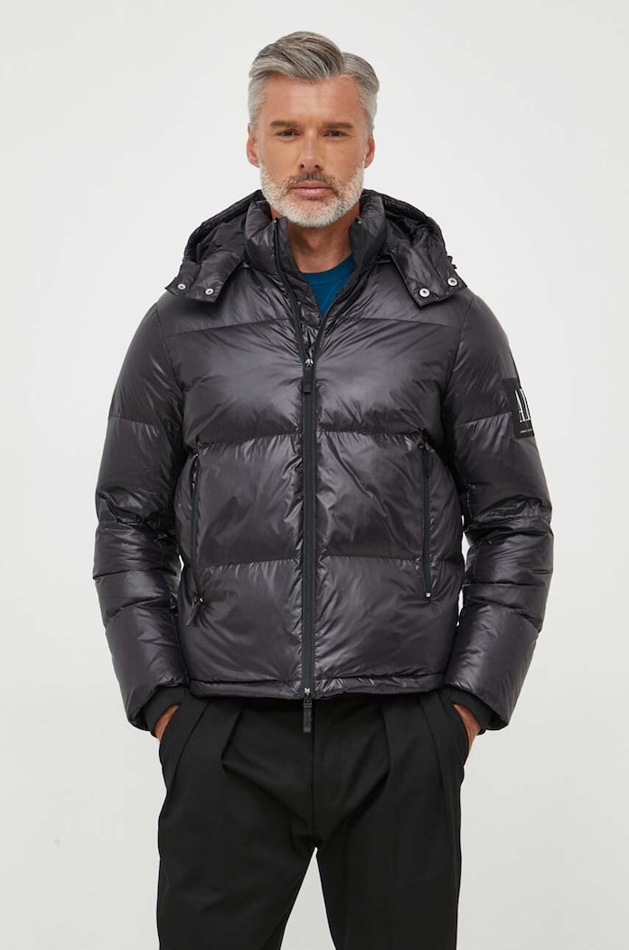 Armani Exchange kurtka puchowa pozostałe czarny 8NZB70.ZNYNZ.NOS
