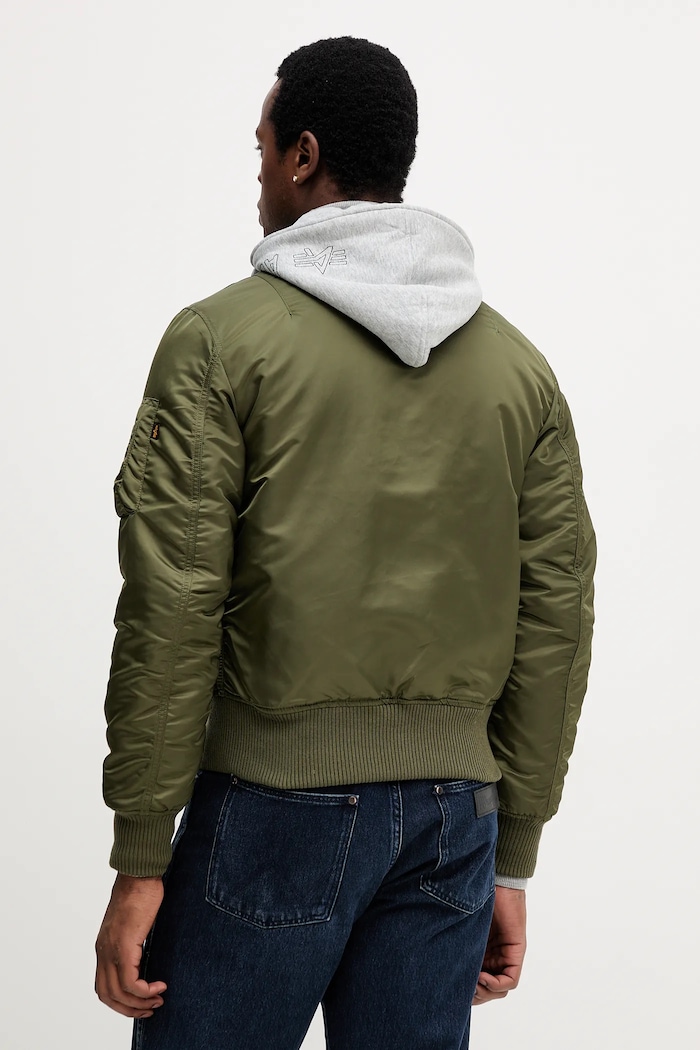 Îmbrăcăminte Alpha Industries Geacă bomber MA-1 D-Tec 183110.257 verde