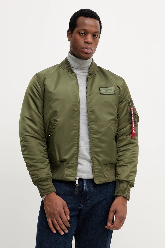 Geacă bomber MA-1 D-Tec Alpha Industries 183110.257 verde