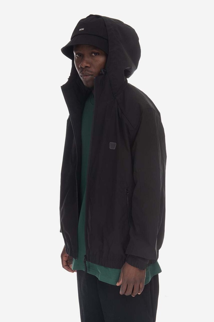 Bunda Wood Wood Hector Crispy Tech Jacket 12245104-1283 BLACK 12245104.1283