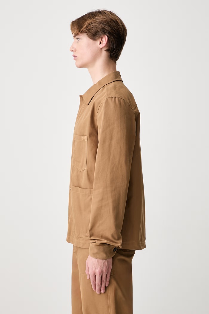 A.P.C. A.P.C. Veste Chico COGBJ-H02800 CARAMEL μπουφάν βαμβακερό Ανδρικό COGBJ.H02800 καφέ AA00