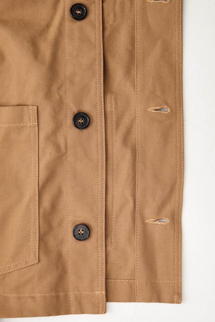 A.P.C. A.P.C. Veste Chico COGBJ-H02800 CARAMEL μπουφάν βαμβακερό Ανδρικό COGBJ.H02800 καφέ